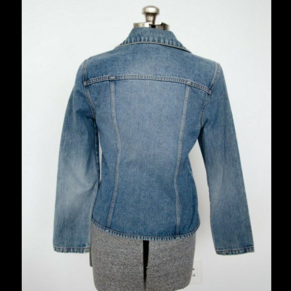 Guess Jeans Vintage Jean Jacket - No Size Tag- - Picture 4 of 5